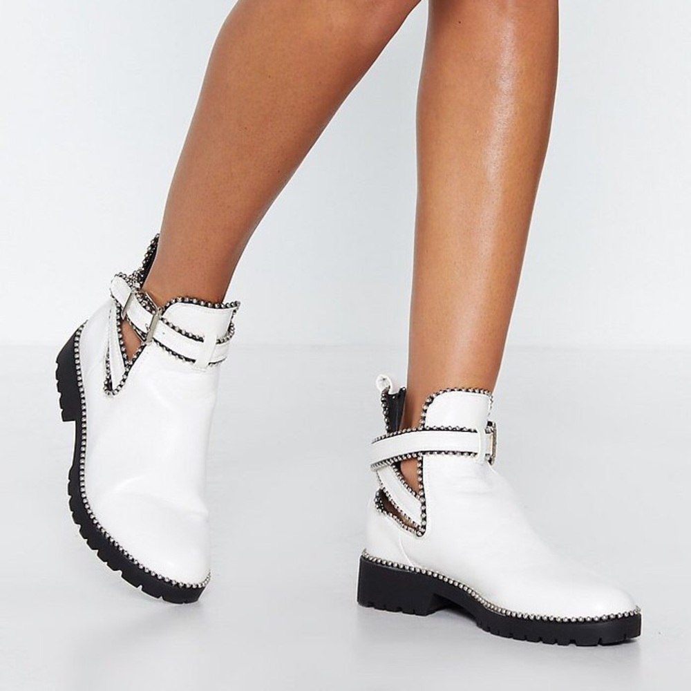 White Booties